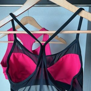 *Bundle* Fabletics Reversible & Jaco Pink Sports Bras